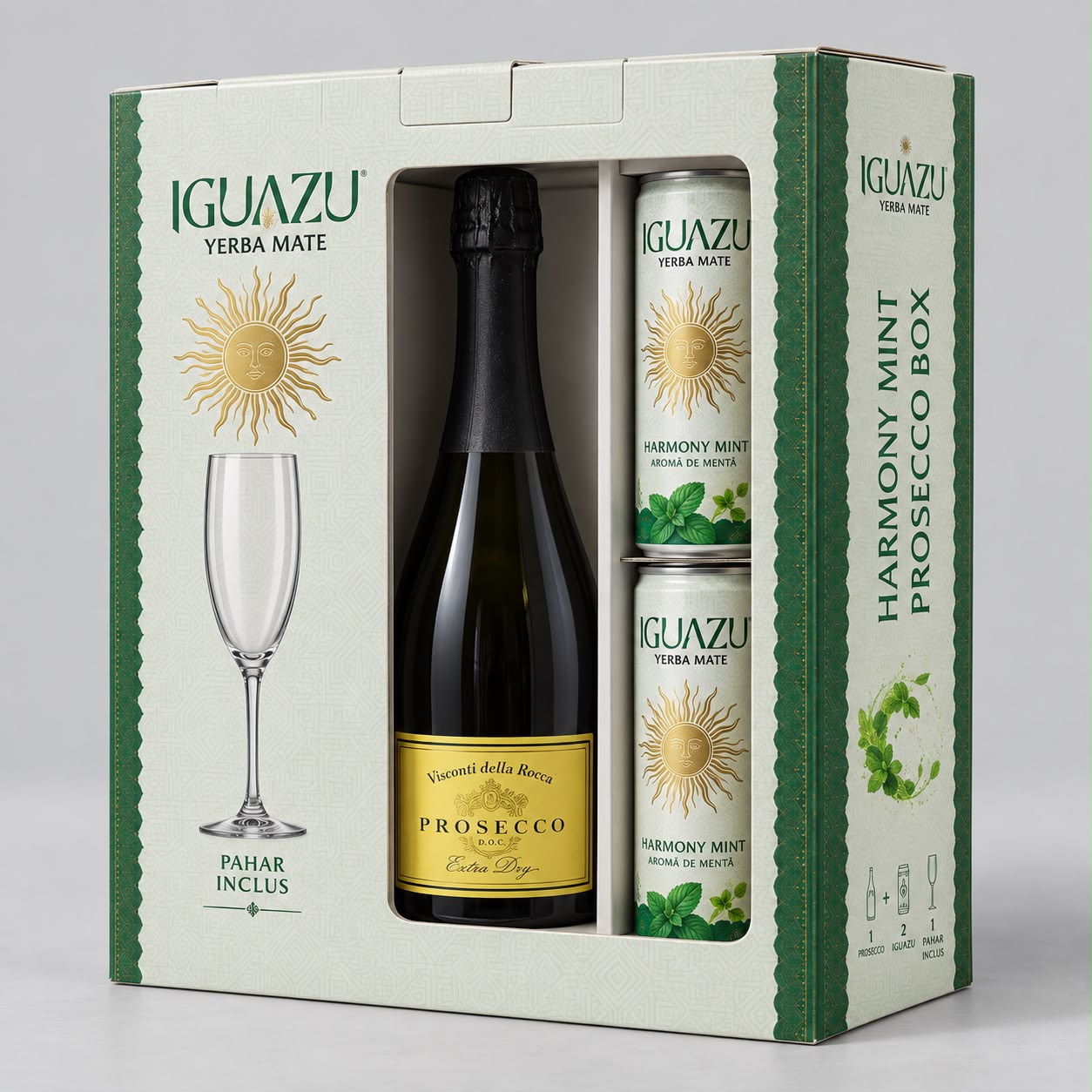 Iguazu Yerba Mate cu Prosecco